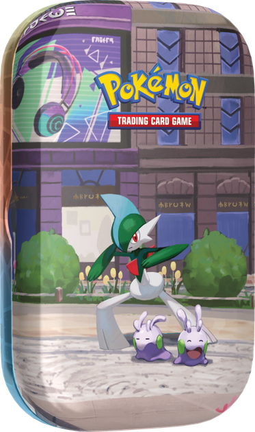 Zestaw kart Pokemon TCG: Q2 Mini Tin - E - Lumiose City Min Tin – Gallade (196214139619) - obraz 2