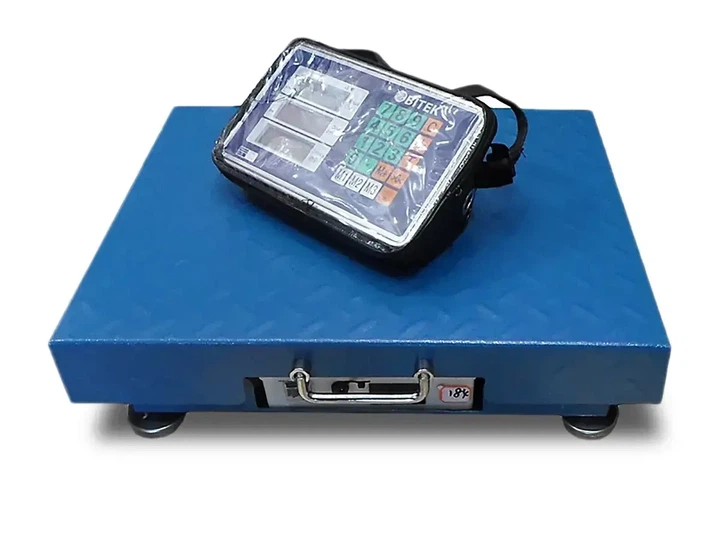 Весы электронные торговые WiFi 200кг 32х42см 4В Blue BITEK TCS-R2-200, Весы торговые платформенные напольные, Весы товарные - Фото 1 Весы электронные торговые WiFi 200кг 32х42см 4В Blue BITEK TCS-R2-200, Весы торговые платформенные напольные, Весы товарные - изображение 1