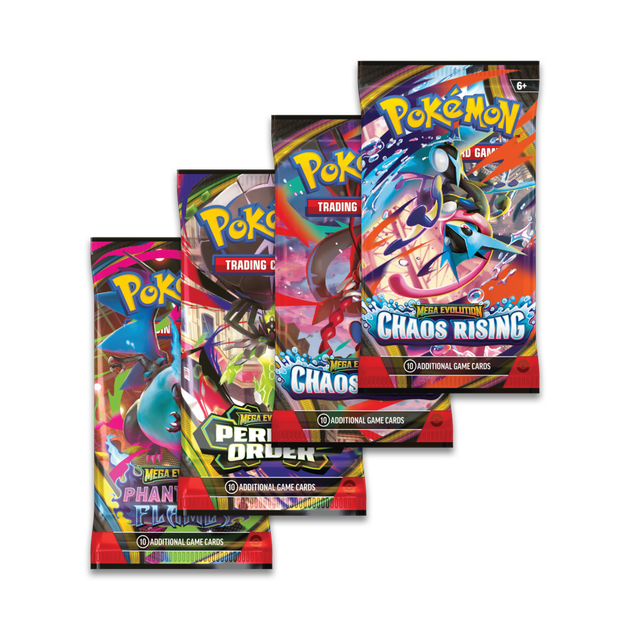 Zestaw kart Pokemon TCG: Q2 Summer Tin Mix - Mega Moonlit: Tin A, Tin B 6 szt (196214139053) - obraz 6