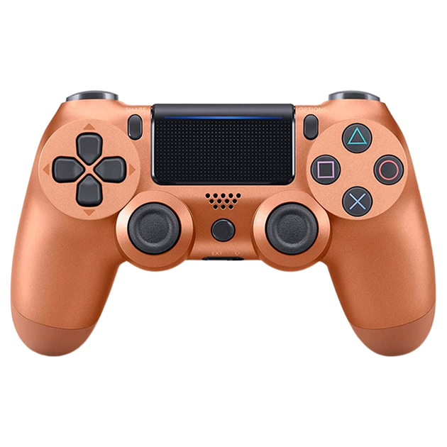 Бездротовий геймпад для Sony PlayStation/PC DualShock 4 V2 Metallic Copper - Фото 1 Бездротовий геймпад для Sony PlayStation/PC DualShock 4 V2 Metallic Copper - зображення 1
