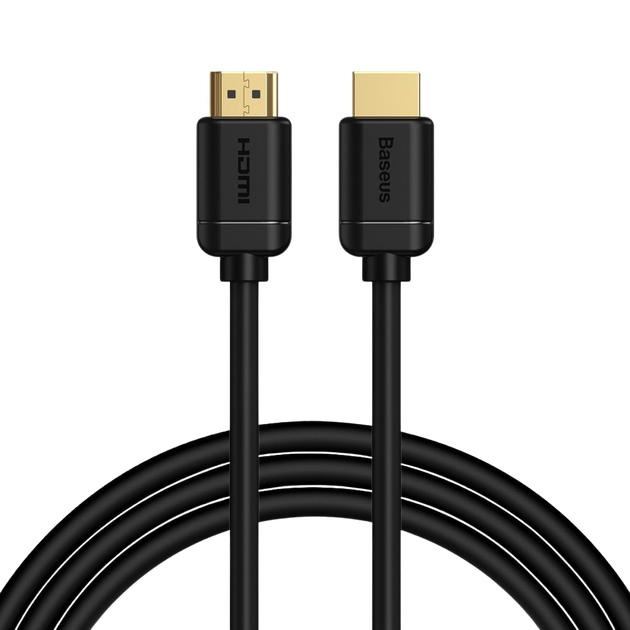 Кабель Baseus High Definition HDMI Male To HDMI Male (2m) Black - Фото 1 Кабель Baseus High Definition HDMI Male To HDMI Male (2m) Black - изображение 1