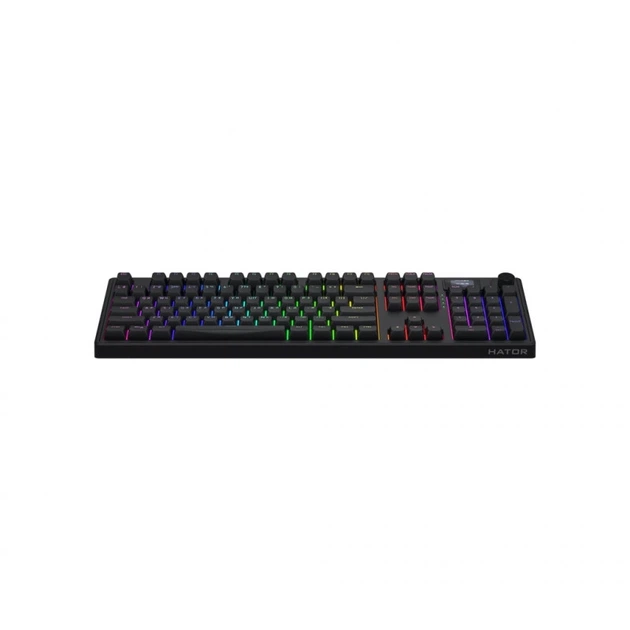 Клавиатура Hator Skyfall 100 PRO Aurum Vanila Silent RGB Wireless/Bluetooth/USB UA Black (HTK4101UA) (347076) - изображение 2