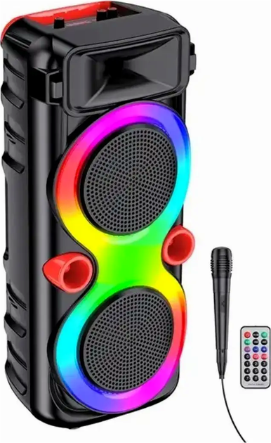 Портативная колонка Bluetooth 8815 мощный звук для активного отдыха водонепроницаемая аккумуляторная батарея - изображение 3