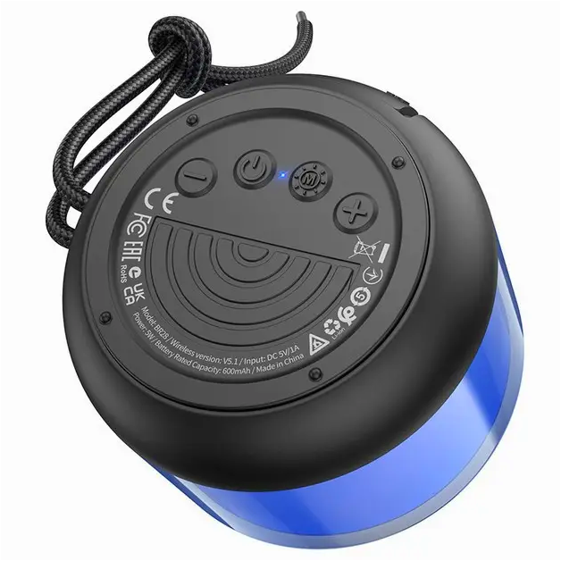 Портативна колонка BR28 Joyful Sports Bluetooth для активного відпочинку та спорту звук високої чіткості - зображення 3