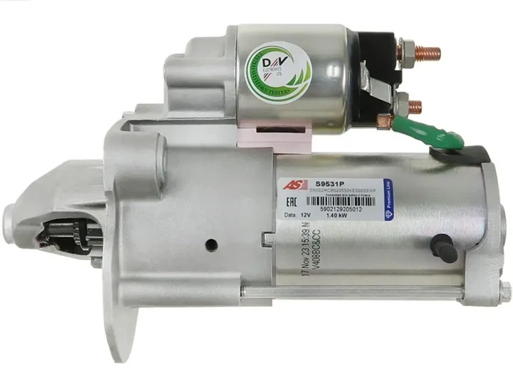 Стартер AS-PL S9531P Ford Transit, Connect 2259747, AMKV6T11000BA, AMKV6T11000BC - зображення 2