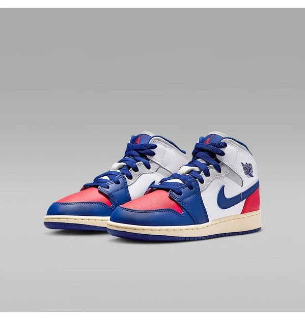 Детские кеды Jordan 1 Mid (Gs) Multi 38.5 DQ8423-102 - Фото 5 Детские кеды Jordan 1 Mid (Gs) Multi 38.5 DQ8423-102 - изображение 5