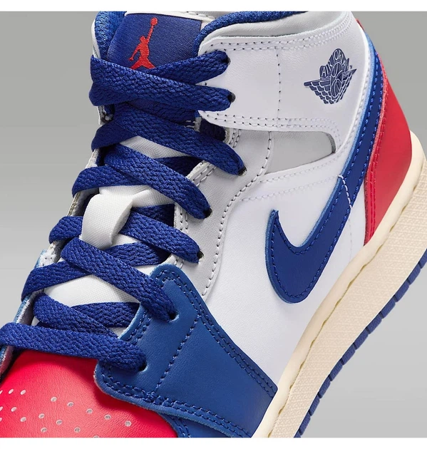 Детские кеды Jordan 1 Mid (Gs) Multi 38.5 DQ8423-102 - Фото 7 Детские кеды Jordan 1 Mid (Gs) Multi 38.5 DQ8423-102 - изображение 7