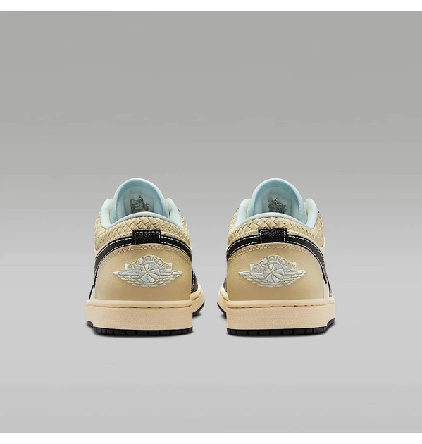 Кроссовки мужские Jordan 1 Low Se Beige 46 Бежевий HQ3437-101 - Фото 8 Кроссовки мужские Jordan 1 Low Se Beige 46 Бежевий HQ3437-101 - изображение 8