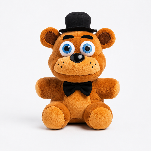 Мягкая игрушка Фредди Фазбер (Freddy Fazbear) 18 см, плюшевый герой FNAF - изображение 3