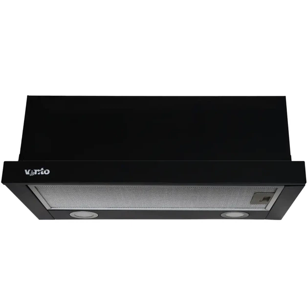 Встраиваемая вытяжка Ventolux Garda 60 BK (900) LED, 600 мм, 3 скорости, 64 дБ, черная(TO_00-00007817) - изображение 2