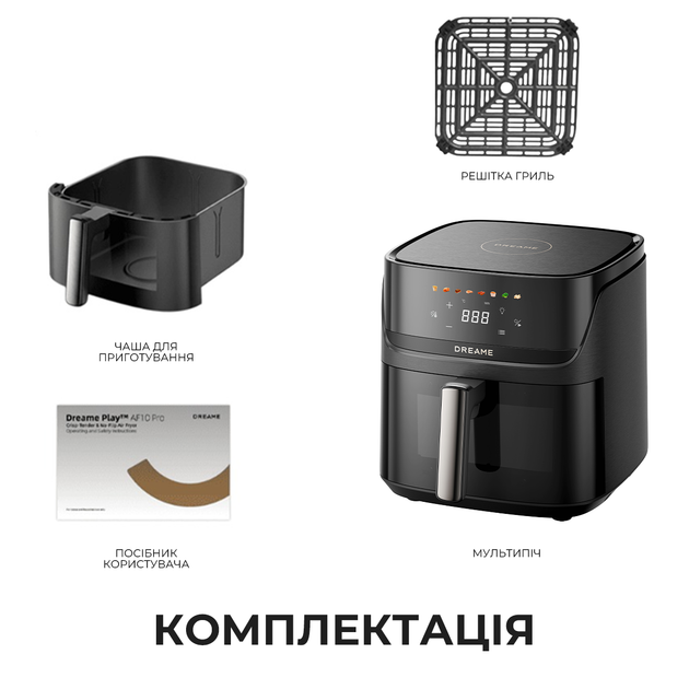 Мультипіч DREAME Play AF10 Pro - Фото 12 Мультипіч DREAME Play AF10 Pro - зображення 12
