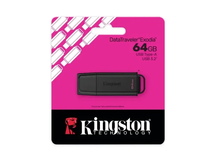 Флешка Kingston 64 GB DataTraveler Exodia G2 (DTXG2/64GB) - Фото 5 Флешка Kingston 64 GB DataTraveler Exodia G2 (DTXG2/64GB) - изображение 5