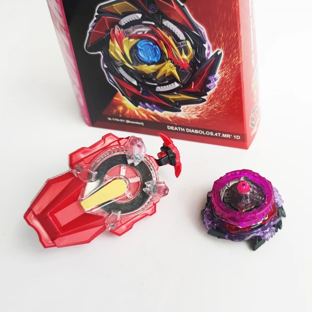 Бейблейд Смертельный Диаболос (Death Diabolos 4Turn Merge' 1D) Волчок Beyblade Burst Superking + запуск B-170-01 - Фото 5 Бейблейд Смертельный Диаболос (Death Diabolos 4Turn Merge' 1D) Волчок Beyblade Burst Superking + запуск B-170-01 - изображение 5