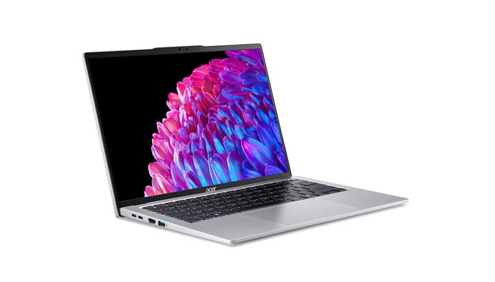 Ноутбук Acer Swift Go 14 SFG14-73-58EP Silver 14" OLED 2880x1800 90 Гц / Intel Core Ultra 5 125H / Intel Arc Graphics / RAM 8 ГБ / LPDDR5 / SSD 512 ГБ / Windows 11 Home / 1.3 кг (NX.KSGAA.002) - изображение 7