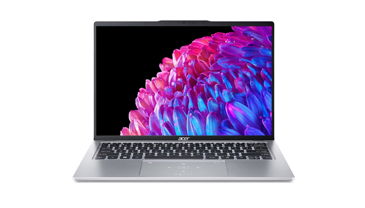 Ноутбук Acer Swift Go 14 SFG14-73-58EP Silver 14" OLED 2880x1800 90 Гц / Intel Core Ultra 5 125H / Intel Arc Graphics / RAM 8 ГБ / LPDDR5 / SSD 512 ГБ / Windows 11 Home / 1.3 кг (NX.KSGAA.002) - изображение 9
