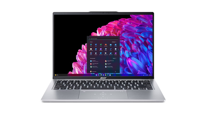 Ноутбук Acer Swift Go 14 SFG14-73-58EP Silver 14" OLED 2880x1800 90 Гц / Intel Core Ultra 5 125H / Intel Arc Graphics / RAM 8 ГБ / LPDDR5 / SSD 512 ГБ / Windows 11 Home / 1.3 кг (NX.KSGAA.002) - изображение 10