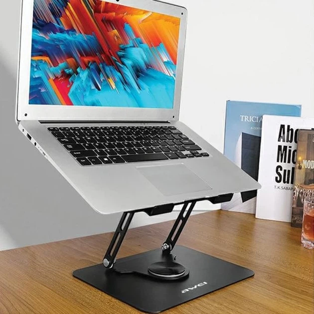 Підставка AWEI X46 для ноутбука до 16" Black (6954284004305) - зображення 2