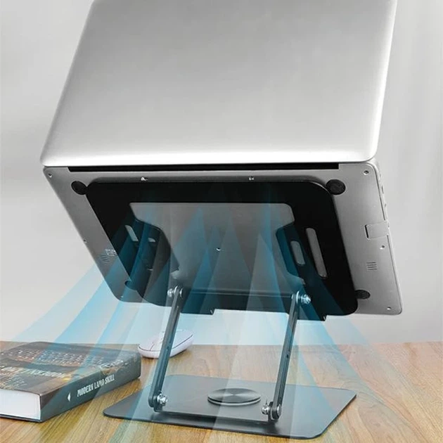 Підставка AWEI X46 для ноутбука до 16" Black (6954284004305) - зображення 6