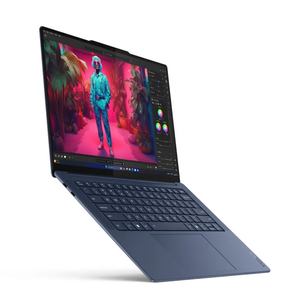Ноутбук Lenovo Yoga Slim 7 14Q8X9 14.5" OLED 2944x1840 90 Гц / Qualcomm Snapdragon X Elite / Qualcomm Adreno X1 / RAM 16 ГБ / LPDDR5x / SSD 512 ГБ / Windows 11 Home / 1.28 кг (83ED0001US) - изображение 9