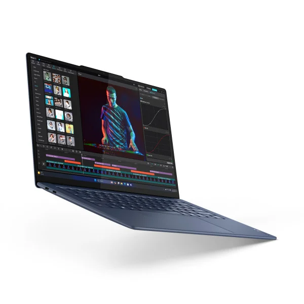 Ноутбук Lenovo Yoga Slim 7 14Q8X9 14.5" OLED 2944x1840 90 Гц / Qualcomm Snapdragon X Elite / Qualcomm Adreno X1 / RAM 16 ГБ / LPDDR5x / SSD 512 ГБ / Windows 11 Home / 1.28 кг (83ED0001US) - изображение 14