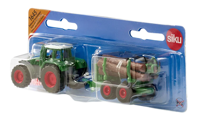 Zestaw do gier Siku Traktor z przyczepą leśną (4006874016457) - Zdjęcie 1 Zestaw do gier Siku Traktor z przyczepą leśną (4006874016457) - obraz 1
