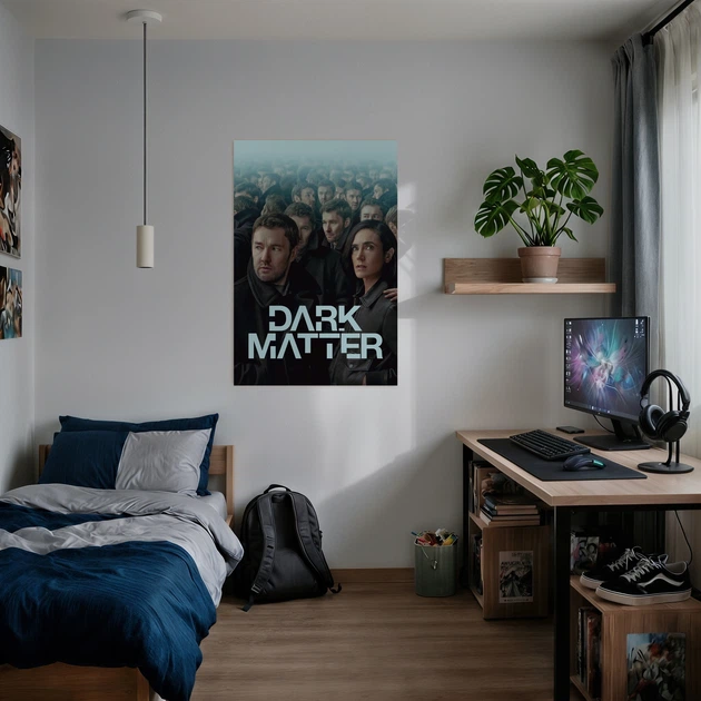 Постер Тёмная материя, Dark Matter (2024), сериал, фантастика, A3 42×28 см (id6696) - изображение 2