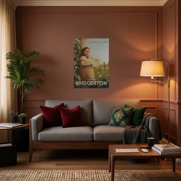 Постер Бриджертоны, Bridgerton, сериал, A3 42×30 см (id6714) - изображение 2