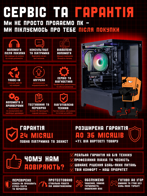 Игровой ПК Okta (GTX 1660 Super 6GB / Ryzen 5 3600 / 16GB DDR4 / SSD 512GB) - изображение 8