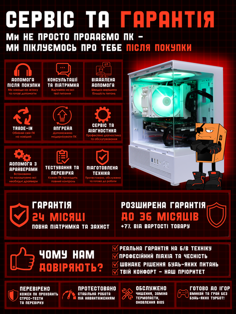 Игровой ПК Tera Recruit-106i (GTX 1060 6GB/Intel Core i5 6400/16GB DDR4/SSD 240GB) - изображение 8