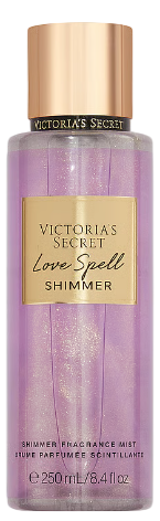 Спрей для тіла Victoria's Secret Love Spell Shimmer 250 мл (197575023227) - Фото 1 Спрей для тіла Victoria's Secret Love Spell Shimmer 250 мл (197575023227) - зображення 1