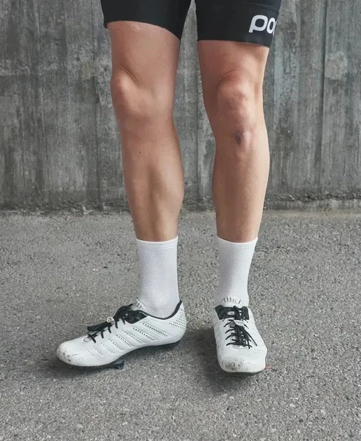 Носки велосипедные POC Seize Sock Short, Hydrogen White, L - изображение 6
