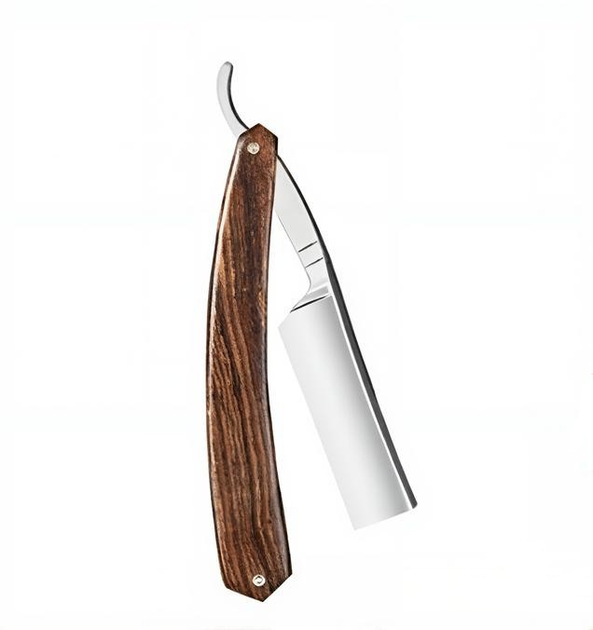 Небезпечна бритва Thiers Issard Sheep and Wolf 5/8" Bocote Square Nose SING-5/8-889-BO-LOUBEL-D-NC - зображення 2