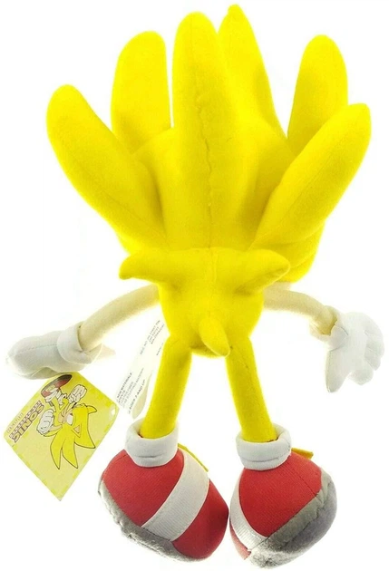 Игрушка Ёжик Соник - Супер Соник Sonic The Hedgehog Super Sonic Great Eastern Plush Great Eastern - изображение 2