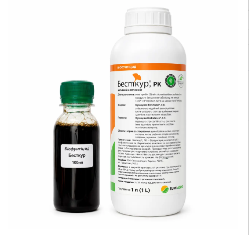 Біофунгіцид Бесткур 100мл SumiAgro - Фото 1 Біофунгіцид Бесткур 100мл SumiAgro - изображение 1