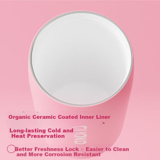 Дитяча термопляшка Chako Lab з ситечком та трубочкою 520 мл Peach - зображення 7