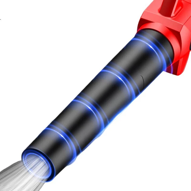 DELIXI ELECTRIC Літій-акумуляторний фен для волосся Промисловий потужний вентилятор Перезаряджається Снігоприбирач Пиловидільна побутова електрична повітродувка інструмент - изображение 2