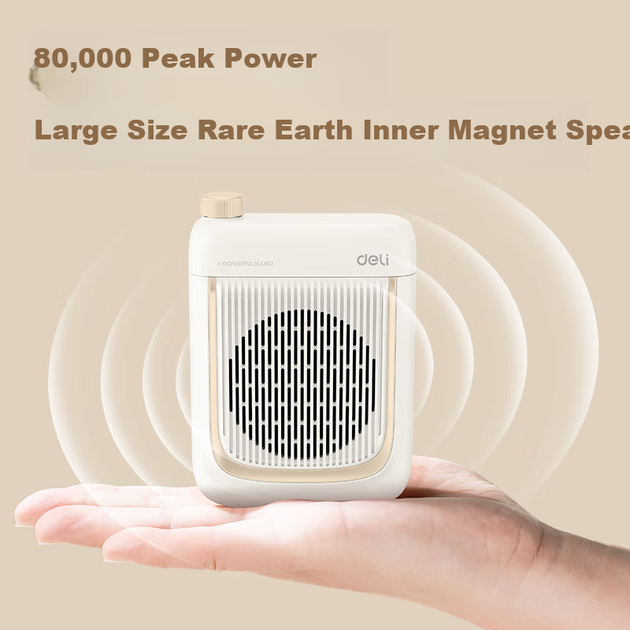 Мегафон Deli 8Вт для учителей, поясной, Bluetooth, LT931 - изображение 5