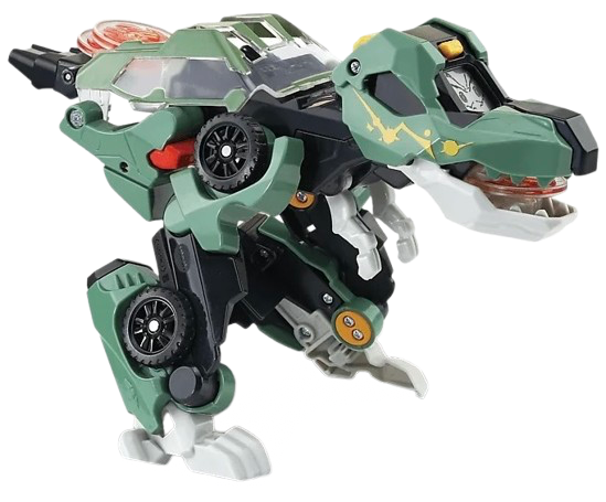 Interaktywna zabawka transformująca VTech Motozaury Tyranozaur T-Rexor 2 w 1 (62554) (5900511625547) - obraz 2