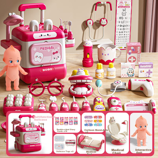 Набор игровой AoZhiJia доктор со стетоскопом, для 3-6 лет - изображение 6