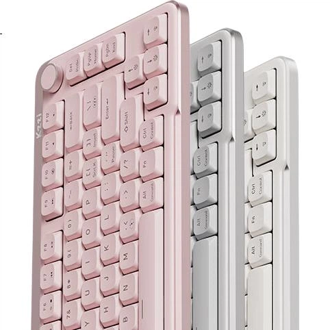 Клавиатура беспроводная KZZI I75 Youth Edition Wireless/Bluetooth/USB White - изображение 4