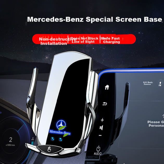 Тримач Zhicheng для телефону автомобільний для Mercedes-Benz GLC, бездротова зарядка - Фото 5 Тримач Zhicheng для телефону автомобільний для Mercedes-Benz GLC, бездротова зарядка - зображення 5