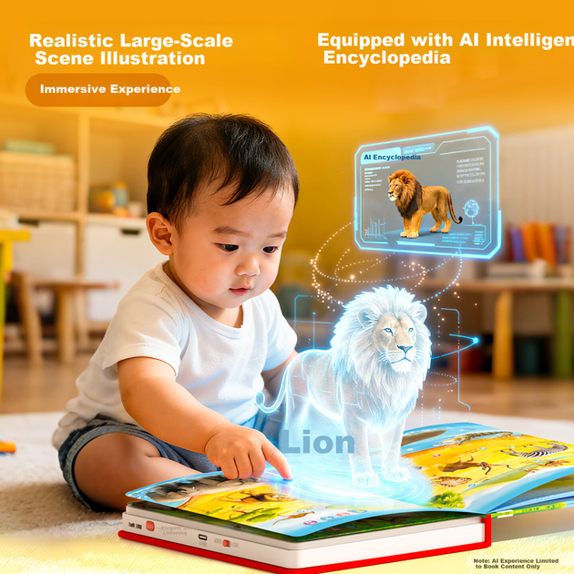Книга-игрушка Yisirui звуковая обучающая для малышей 0-6 лет - изображение 3