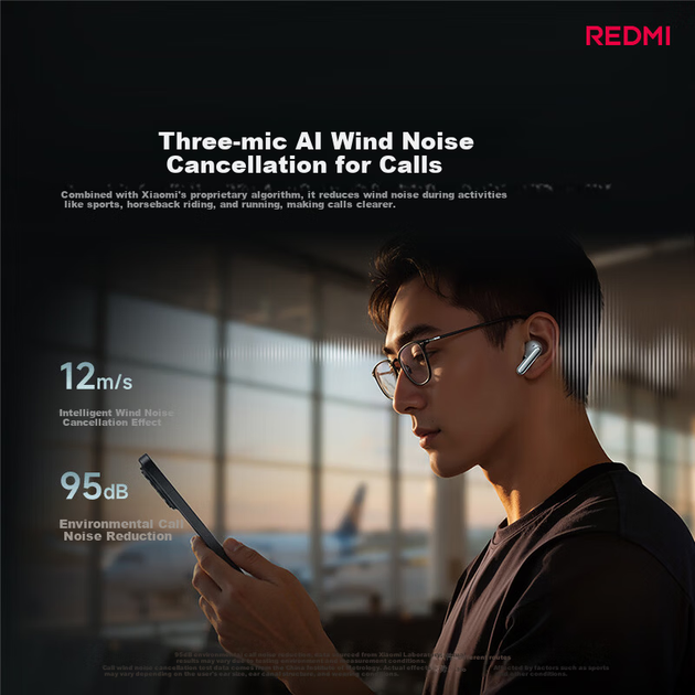 Наушники Xiaomi REDMI Buds 8 Pro Blue - Фото 6 Наушники Xiaomi REDMI Buds 8 Pro Blue - изображение 6