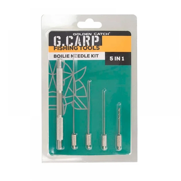 Набор GC Boilie Needle Kit 5 in 1 (3KB5248) - Фото 1 Набор GC Boilie Needle Kit 5 in 1 (3KB5248) - изображение 1