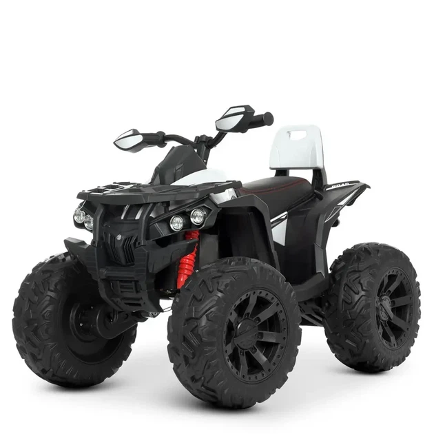 Детский квадроцикл электромобиль Bambi на аккумуляторе M 4795EBLR-1 белый - Фото 1 Детский квадроцикл электромобиль Bambi на аккумуляторе M 4795EBLR-1 белый - изображение 1