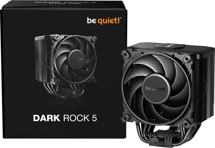 Кулер be quiet! Dark Rock 5 (BK035) - Фото 7 Кулер be quiet! Dark Rock 5 (BK035) - изображение 7