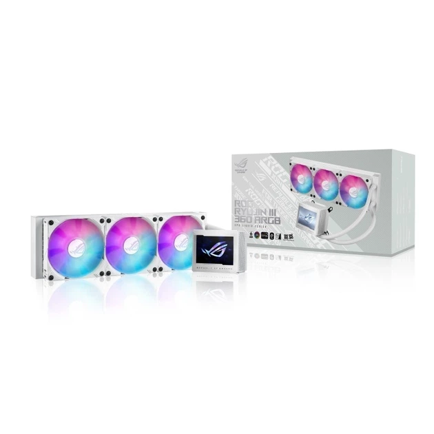 Система водяного охолодження ASUS ROG Ryujin III 360 ARGB White Edition (90RC00L2-M0UAY0) - изображение 8