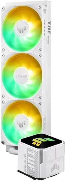 Система водяного охолодження ASUS TUF Gaming LC III 360 ARGB White Edition (90RC0192-B0EAY0) - зображення 5