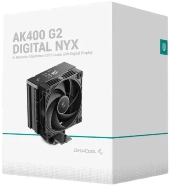 Кулер DeepCool AK400 G2 DIGITAL NYX Black (R-AK400G2-BKNNMN-GJD-1) - зображення 2