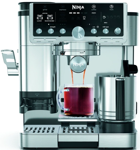 Кавоварка ріжкова Ninja Luxe Café Essential Coffee Maker ES701EU професійна - зображення 4